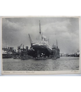 Carte postale. Anciennes villes allemandes