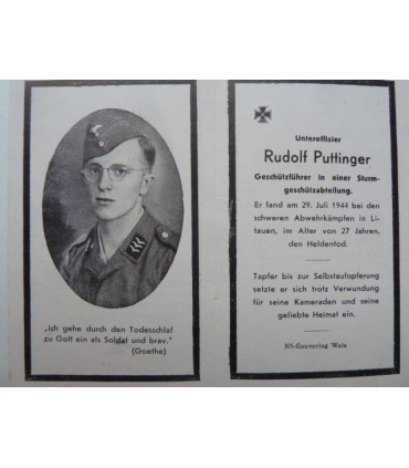 Obituarios de la Wehrmacht