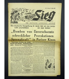 Journal de guerre 'Der Sieg'