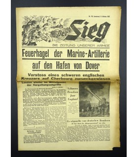 Journal de guerre 'Der Sieg'
