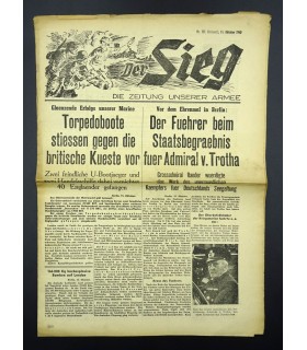 Journal de guerre 'Der Sieg'